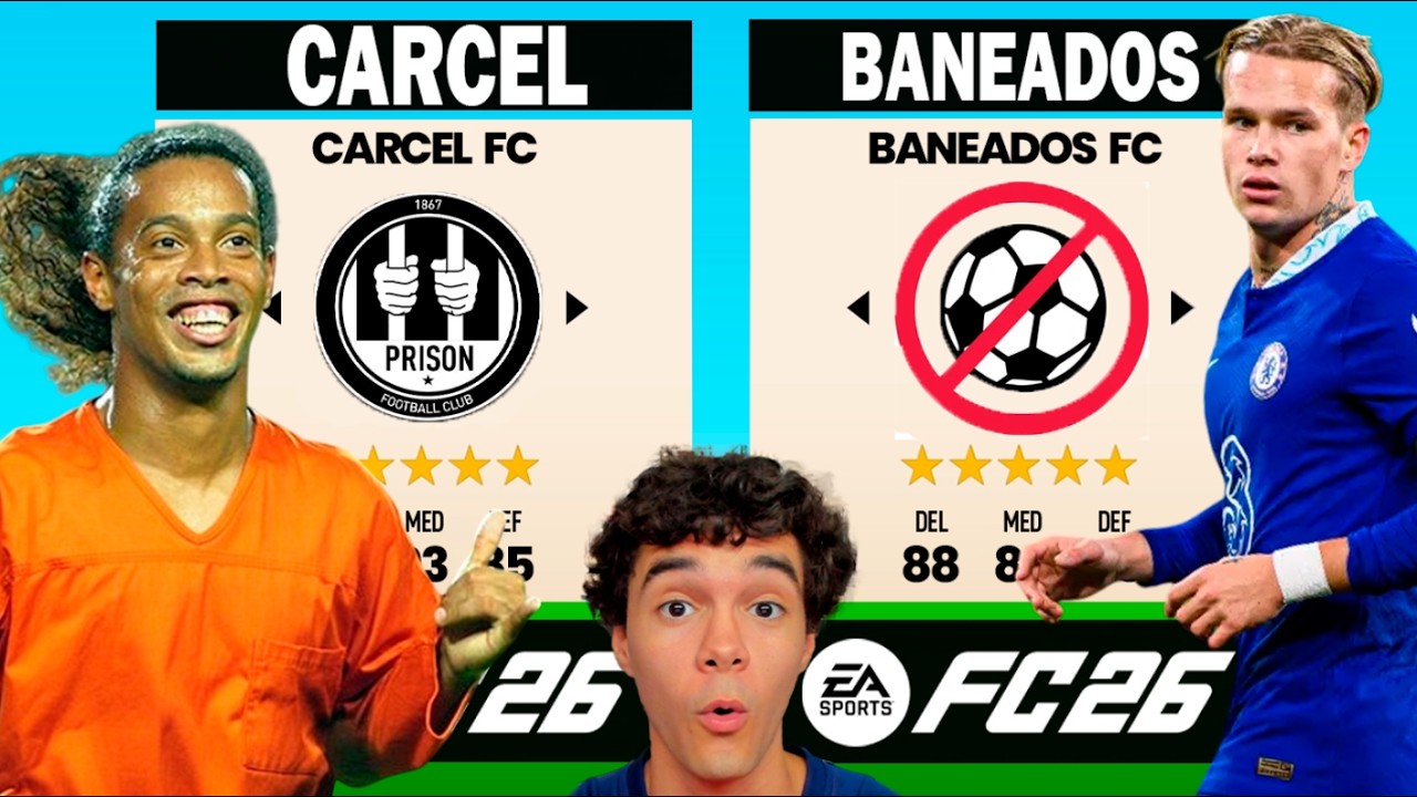 ¡CARCEL FC vs BANEADOS FC en FIFA!