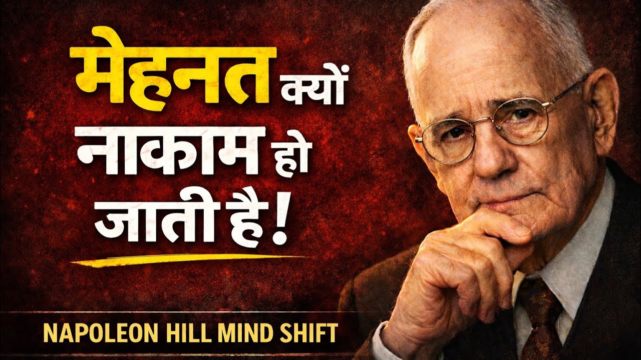 Why Hard Work Fails | मेहनत नाकाम क्यों हो जाती है? | Nepoleon Hill 