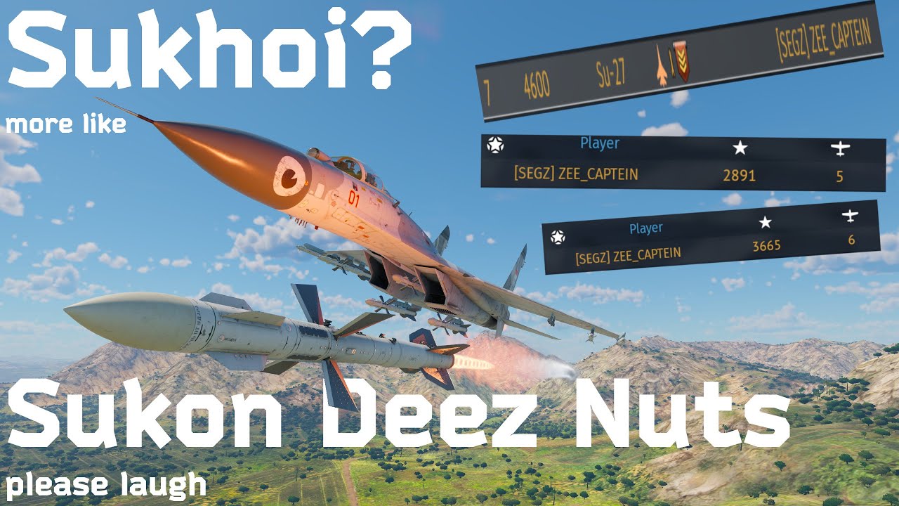 The Su-27 Dominates Top Tier | War Thunder