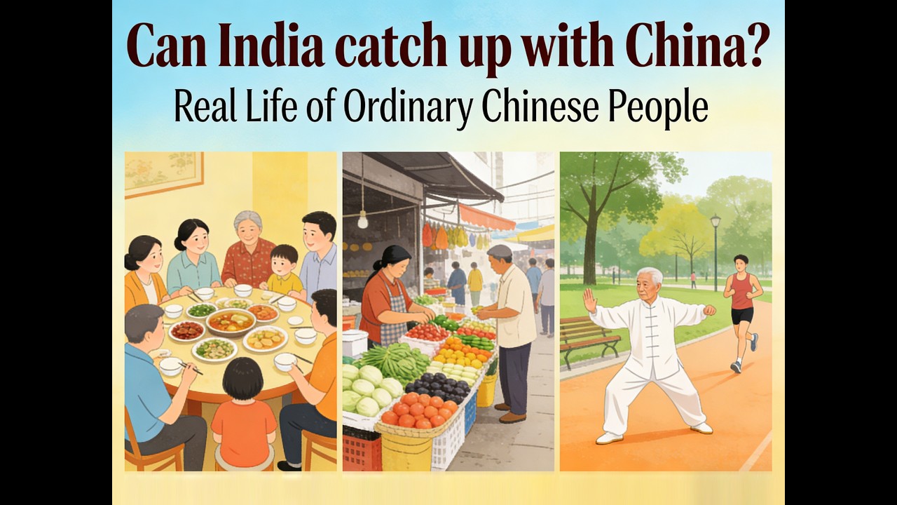 Can India catch up with China？ Let me show you the real life of ordinary Chinese people