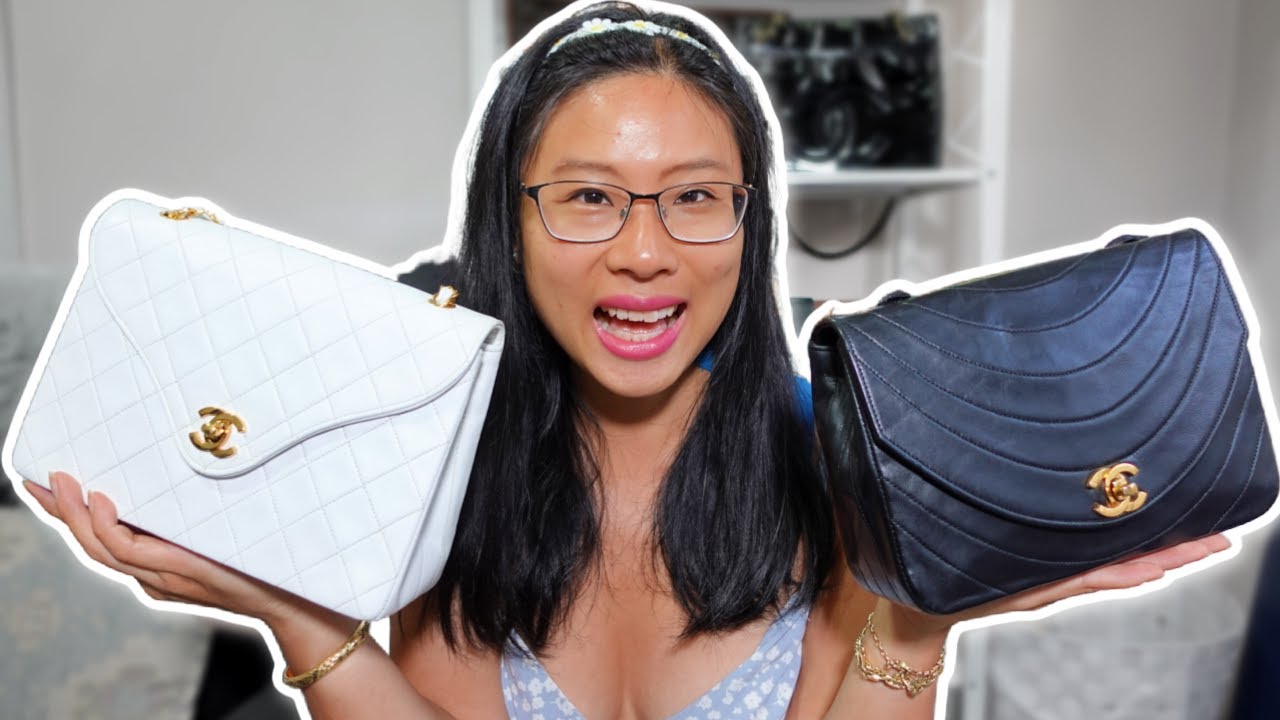 Entire BLACK (& White) LUXURY Vintage Handbag Collection 2024 + Mod Shots! Feat Hermes, Chanel & LV