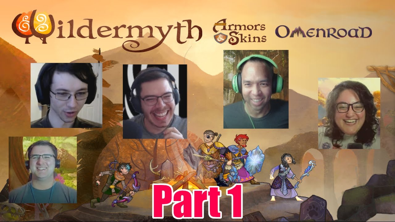 Let's Play Co-op Wildermyth - Part 1 Meet the 5 Players!