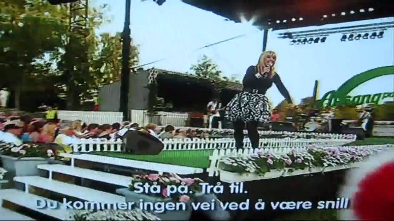 Hanne Krogh i Allsang på Grensen -  Ikke gi deg jente