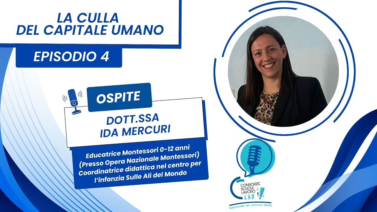 CSL Lab | Ep. 4:  La Culla  del Capitale Umano | Ospite Dott.ssa Ida Mercuri