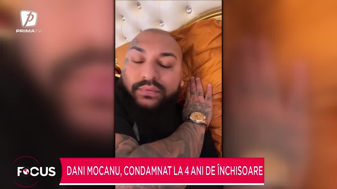 Dani Mocanu, condamnat la 4 ani de închisoare cu executare