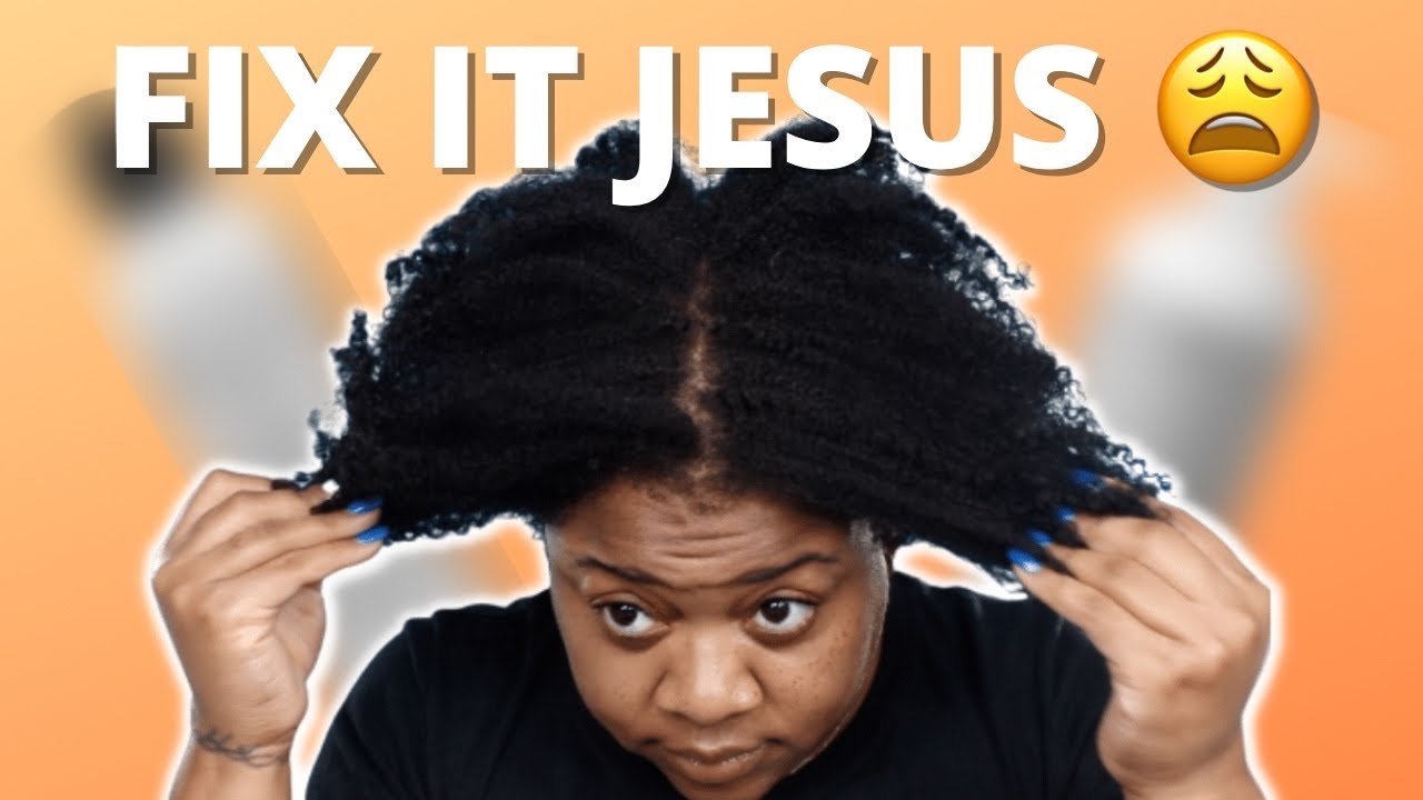 Use This BOMB AF Natural Hair Wash Day Routine Once A Month To Completely Transform Dry Type 4 Hair