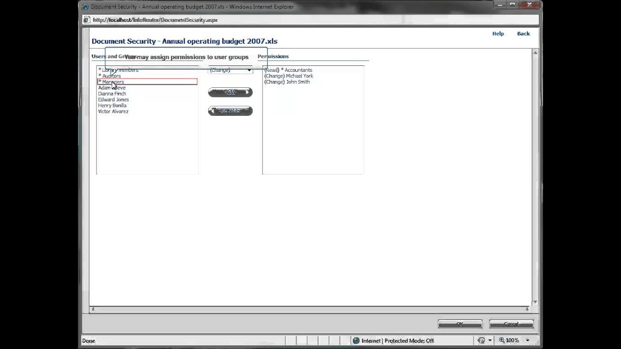 Document security