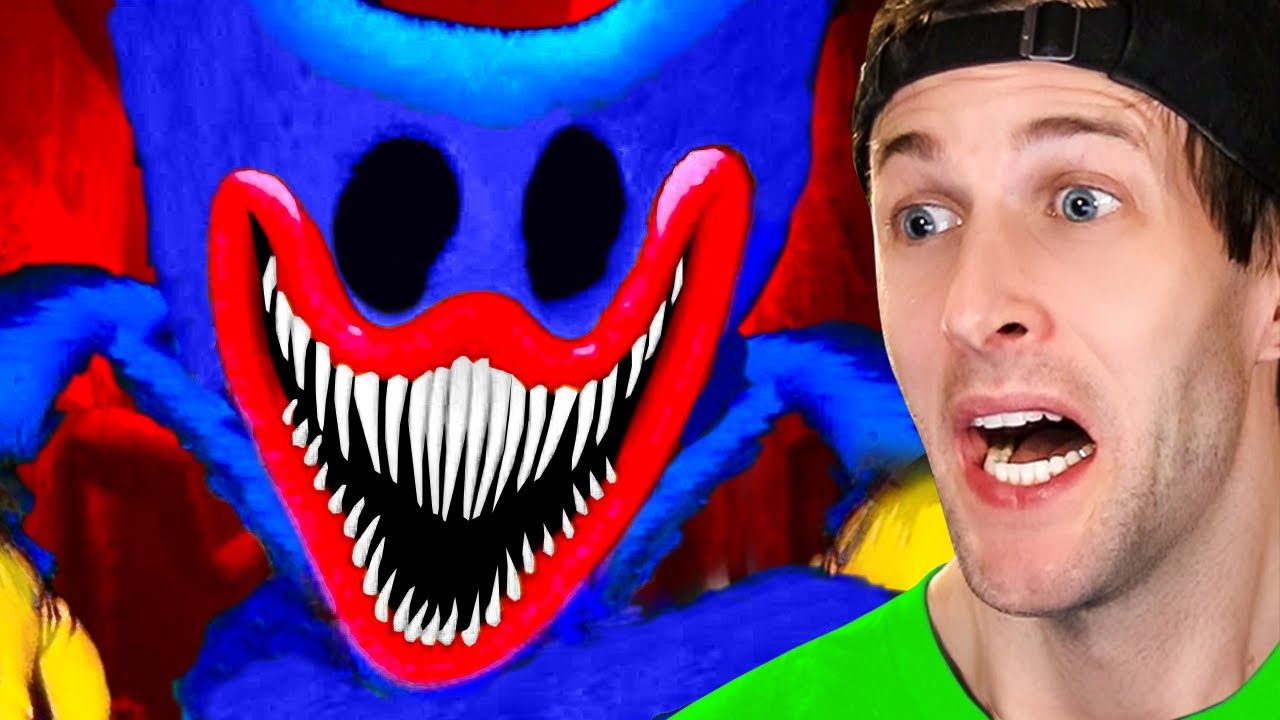 Poppy Playtime Chapter 3 Part 2 - MEETING WITH NIGHTMARE HUGGY!