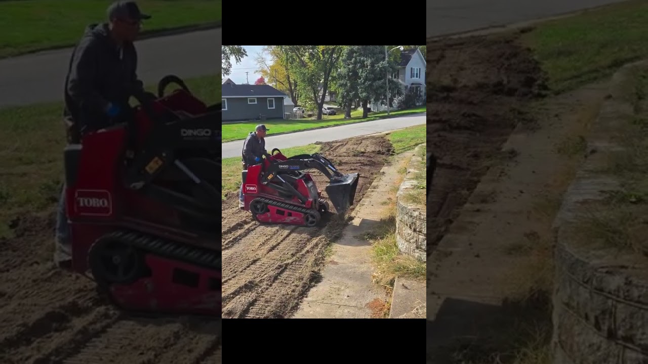#construction #driveway #soilconditioner #landscaping #drivewayrepair