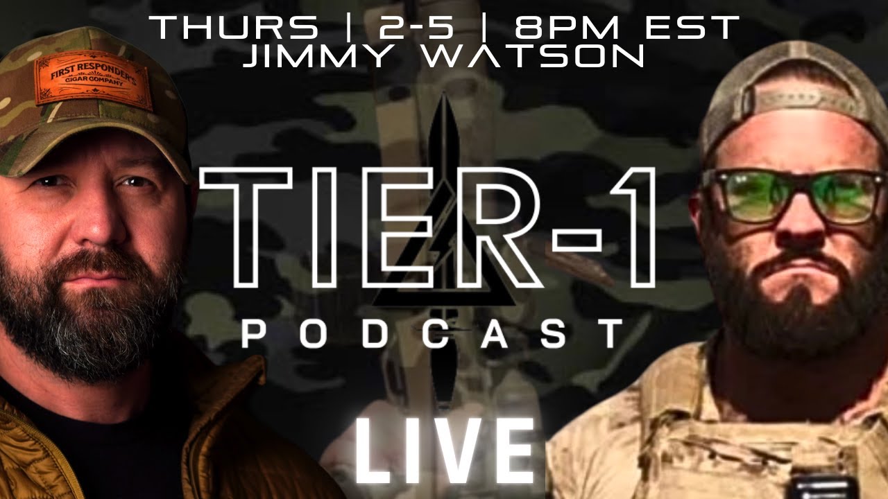 Jimmy Watson | Navy SEAL, Blackwater, and Life After Combat | Tier1 Podcast Live