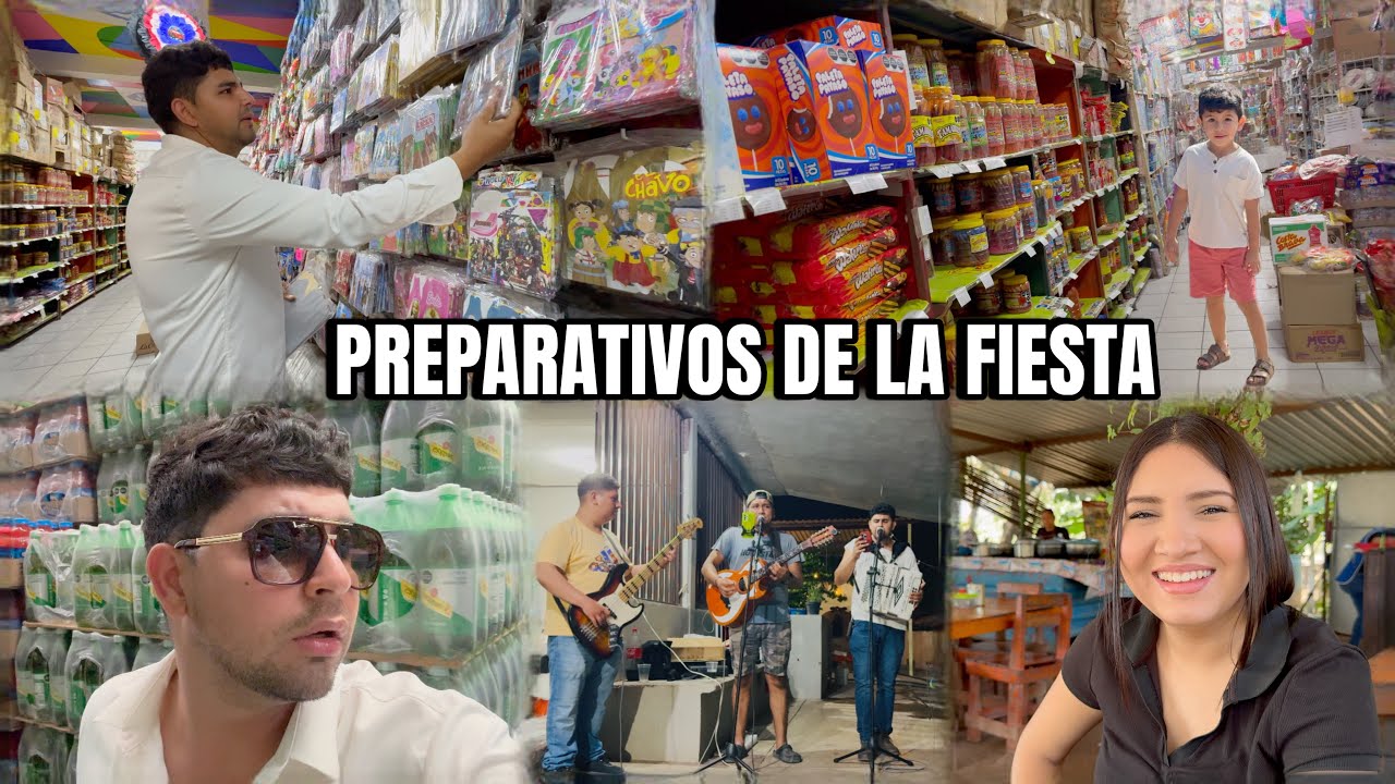 Preparativos de la Fiesta 🥳 1era parte +\ Todo esto Compramos 🤗