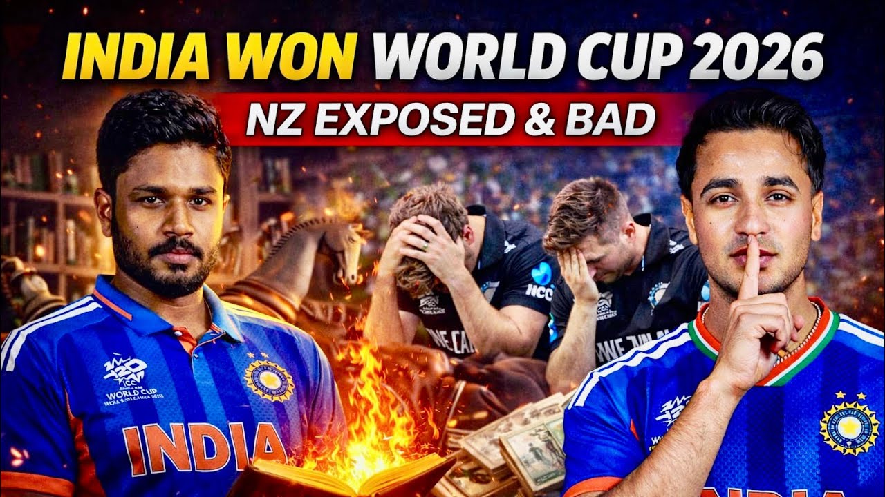 India Won World Cup! New Zealand Exposed in Final | Brilliantly batting by India Top order