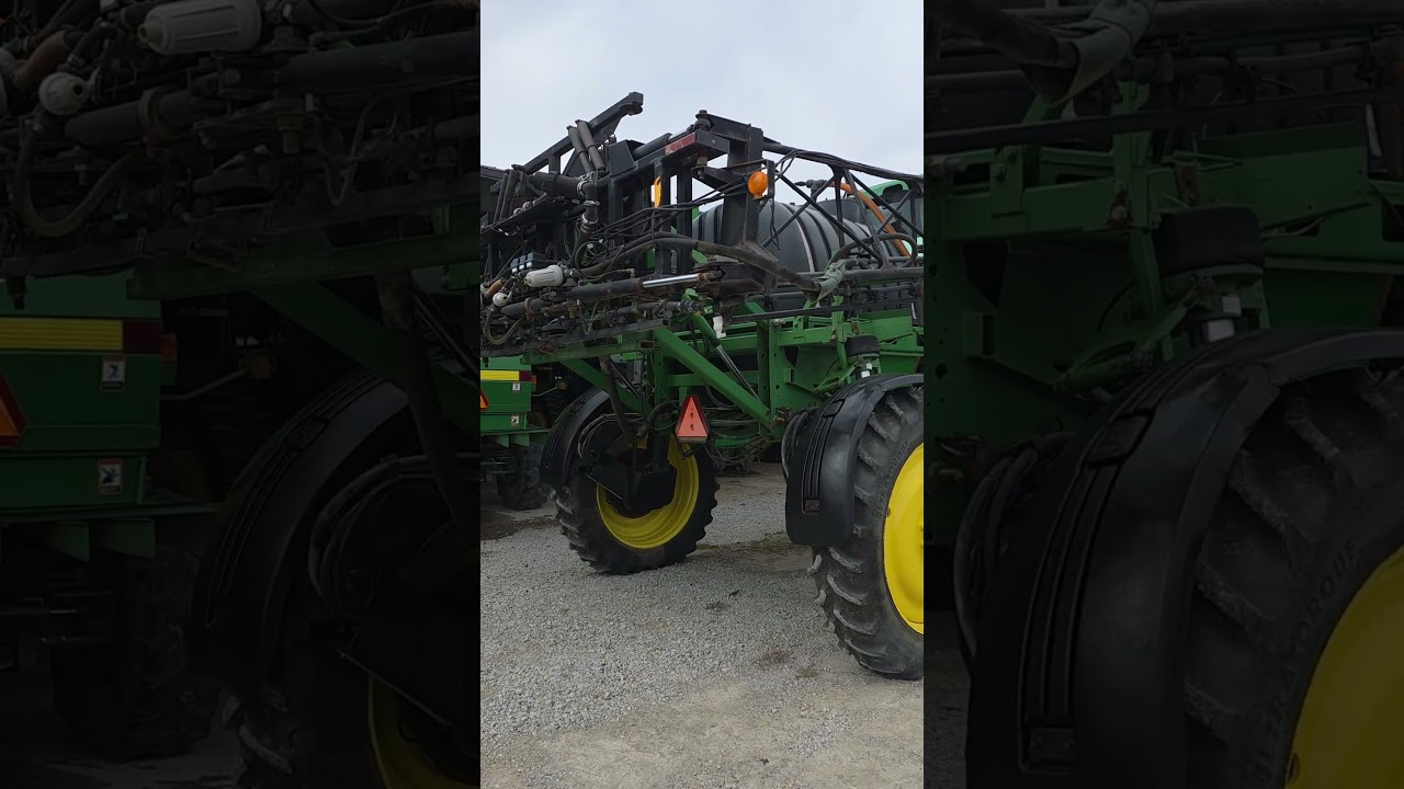 Самоходный опрыскиватель JOHN Deere 4720 бу из США.