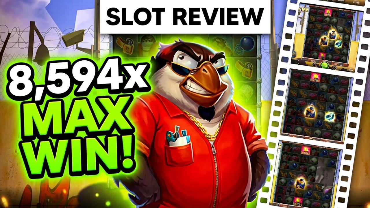Flock Me Slot Review 🐦 Cluster Pays Prison Slot with 8,594&times; Max Win (2025)