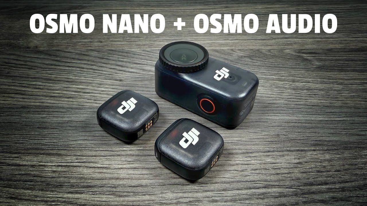 DJI Osmo Nano и DJI Osmo Audio — как синхронизировать микрофон и ограничения