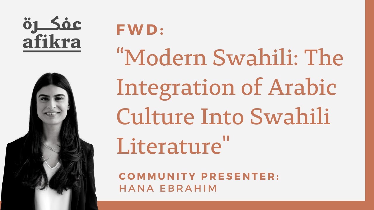 FWD: “The Integration of Arabic Culture Into Swahili Literature