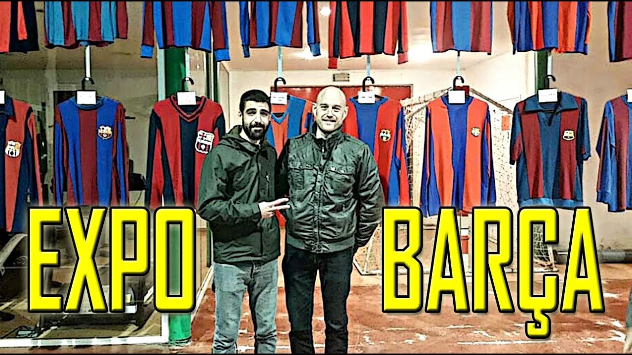 EXPO CAMISETAS BARÇA, CARLES MIR COLECCIONISTA TOP