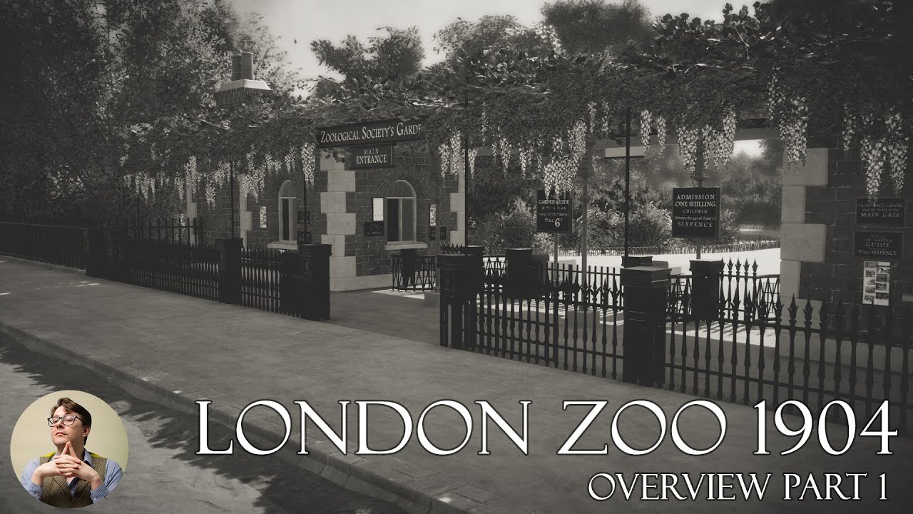 London Zoo 1904 Overview Part 1 | Planet Zoo