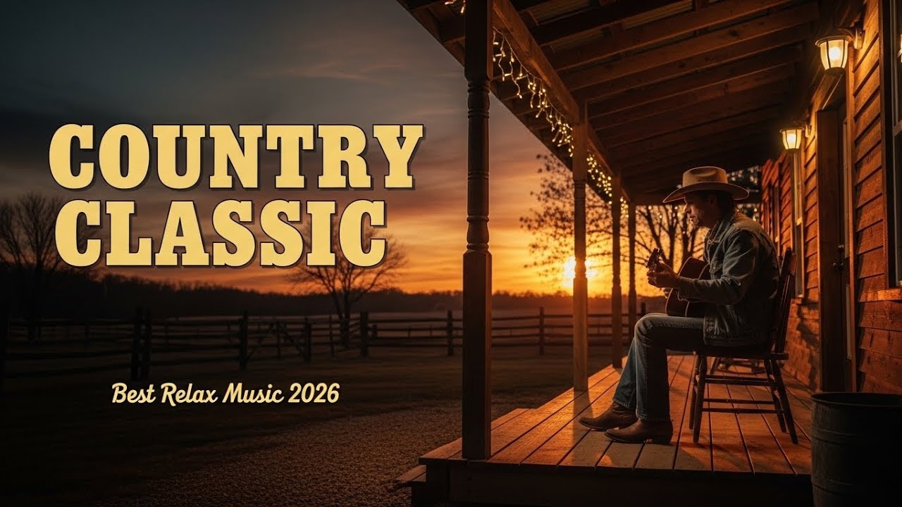 Traditional Country Music Like Johnny Cash | Relaxing Classic Country Songs