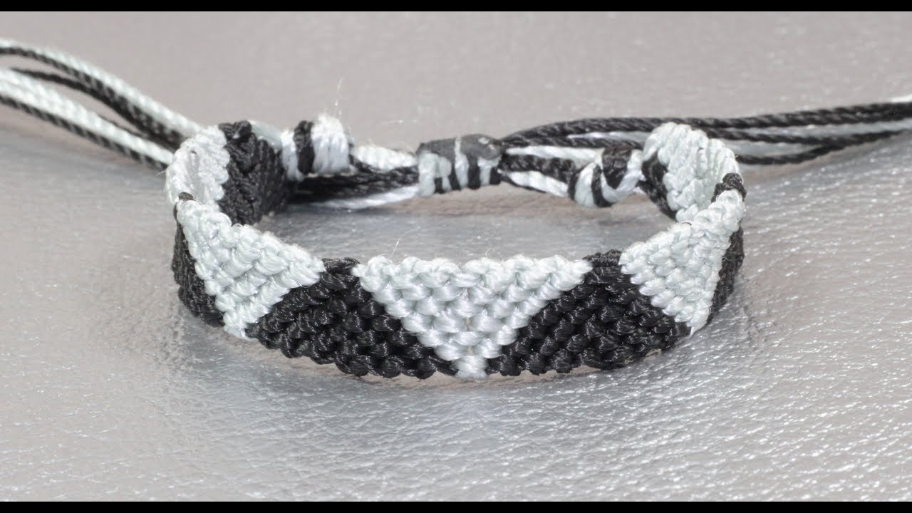 Pulsera ying yang / Macrame