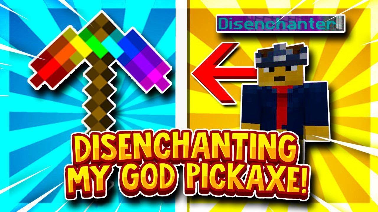 DISENCHANTING MY GOD PICKAXE | Minecraft Prison | VanityMC | Galactic [1]