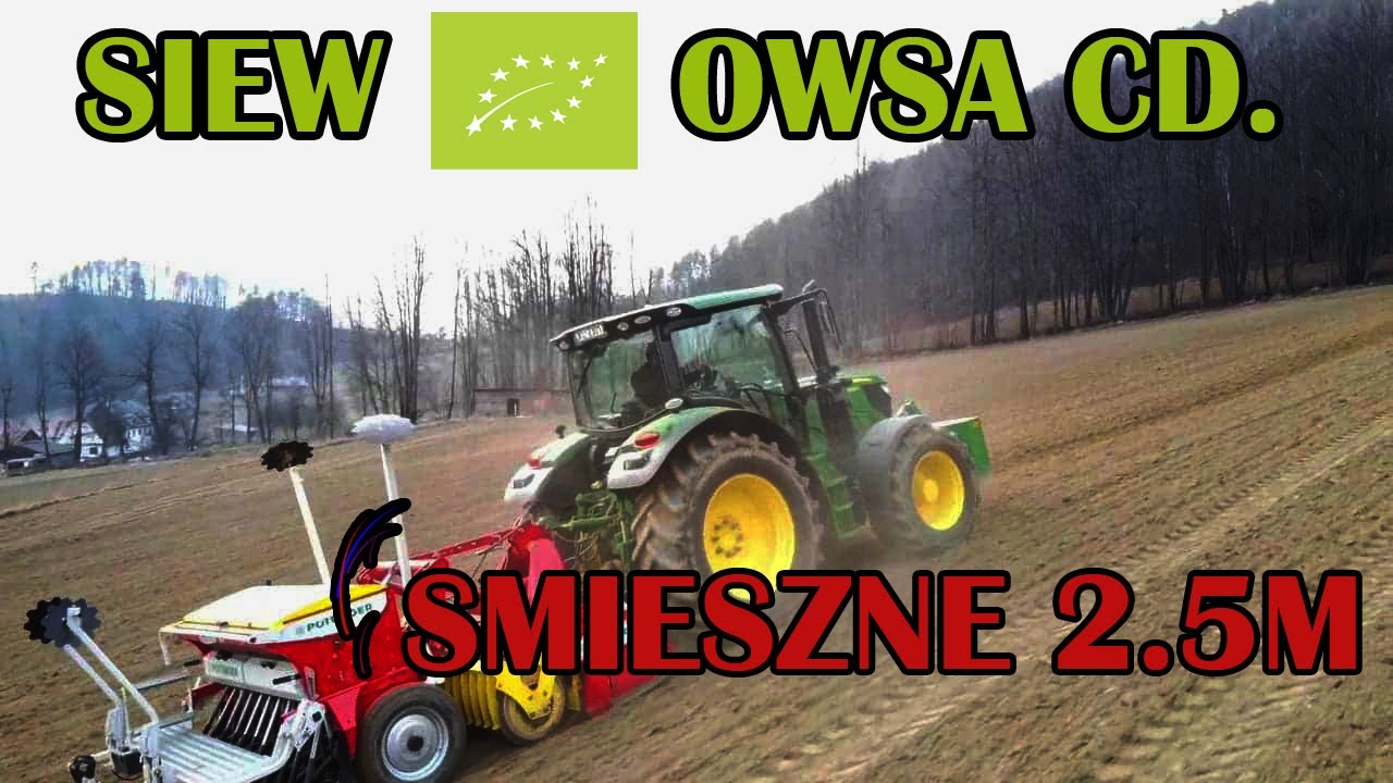 Smieszny agregat uprawowo-siewny | dlaczego i kiedy zmiana? | Siew owsa cd | Szlakiem Rolnika