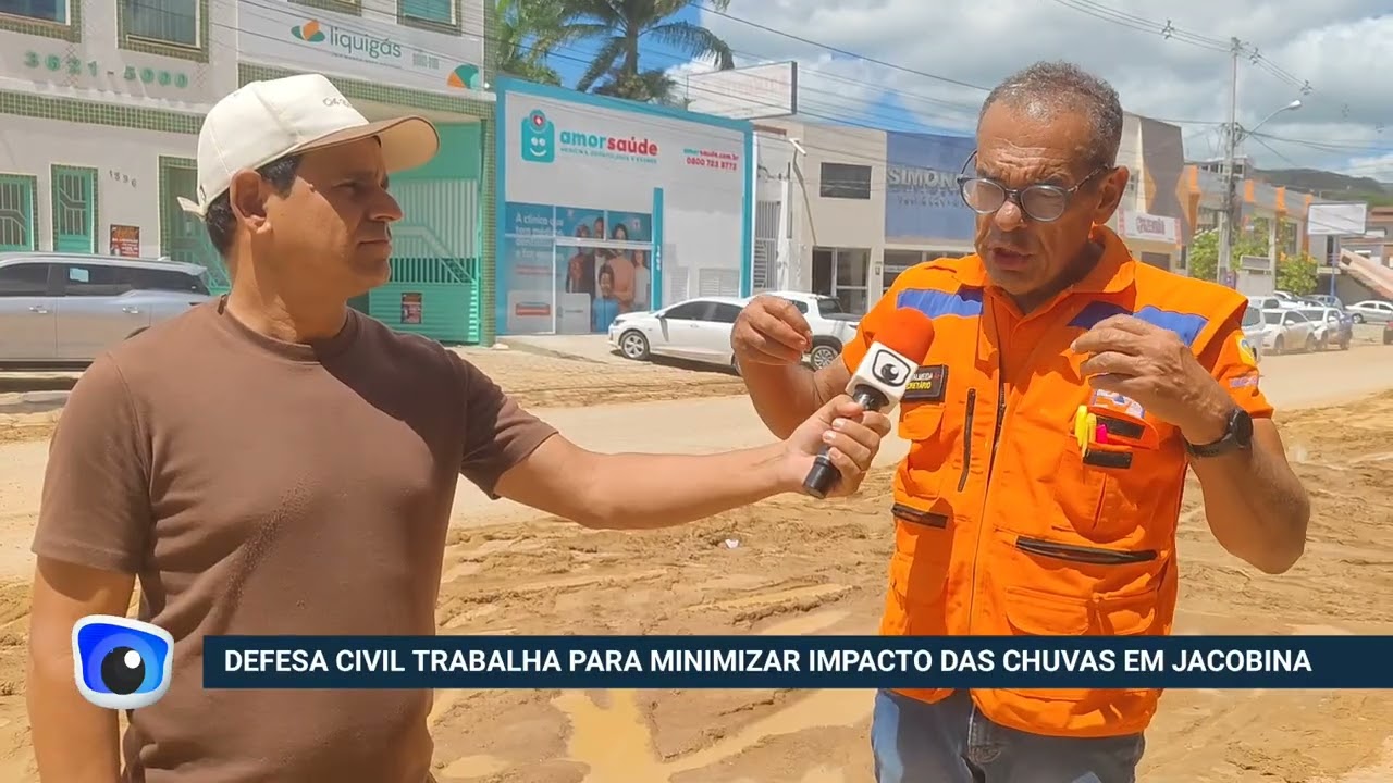 Chuva de 170 mm provoca alagamentos e desabamento de casas em Jacobina