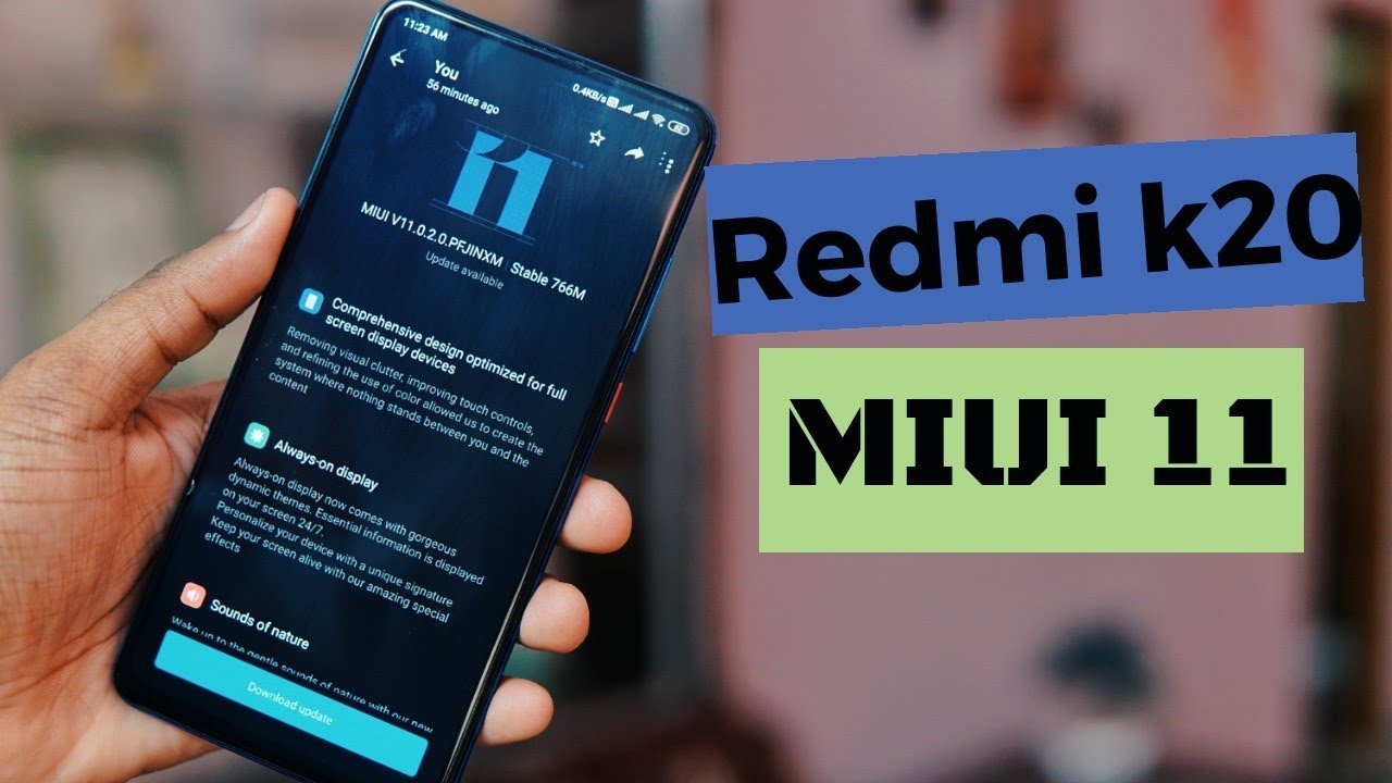 Redmi K20 MIUI 11 Global Stable Update