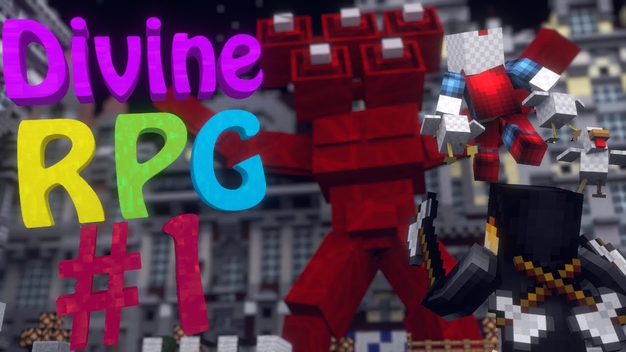 Divine RPG: Modded Let's Play - Part 1 - Lightning Rod!