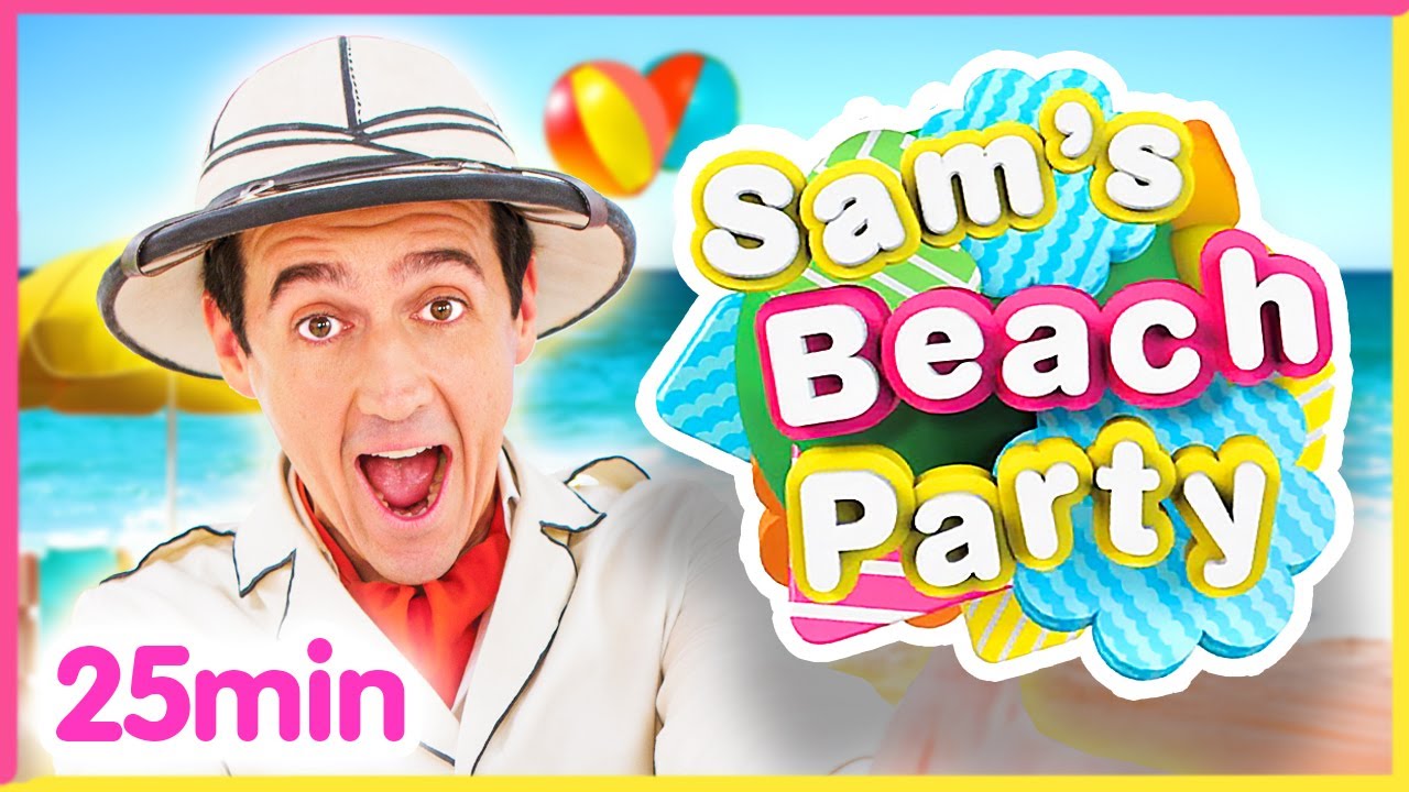 Sam's Beach Party Special! 🌴🏖️ Sing and Play Along with Sam!