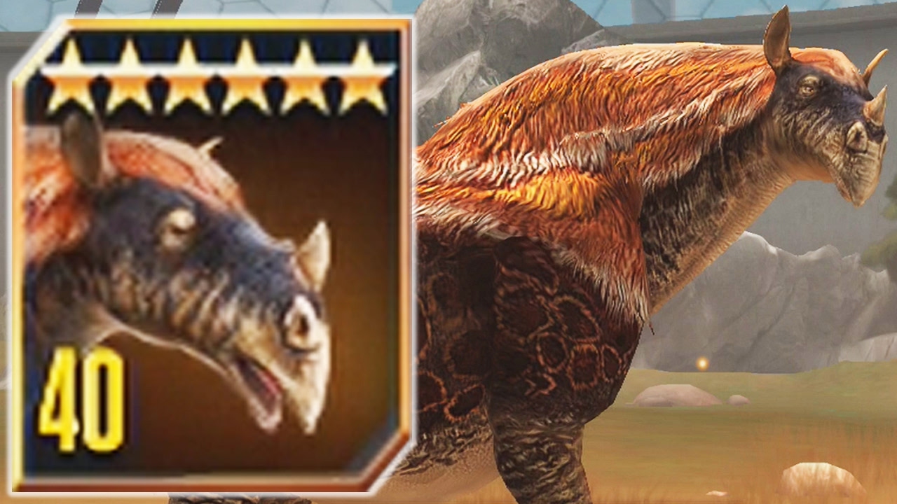 INDRICOTHERIUM MAX LEVEL 40 - Jurassic World The Game