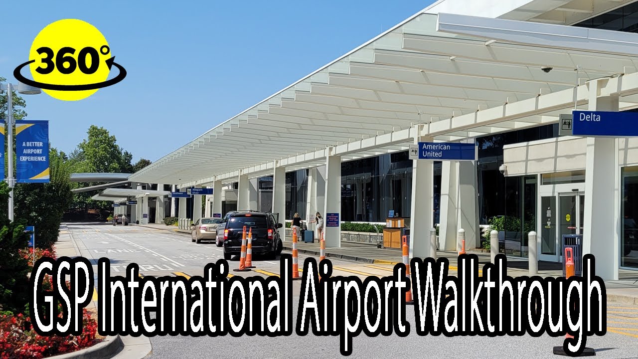 360&deg; Video | GSP International Airport Walkthrough