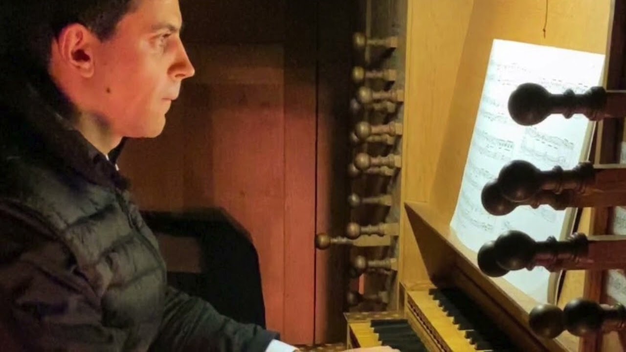 F. Mendelssohn - Prelude and Fugue n.3 (Michele Zanella - Live 05/12/2022, San Simpliciano, Milan)