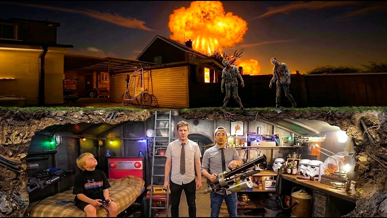 هل المخبأ مناسب لو حصل الأسوأ؟ تجربه ٥ سنين☢️ DIY Bunker