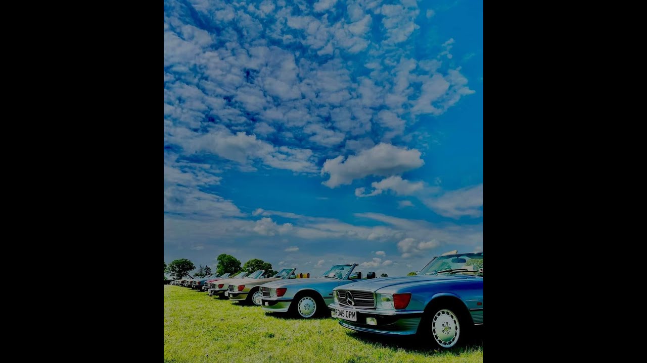 The 107s at The Mercedes Benz Club Day 8 May 2022, Hatton Park UK