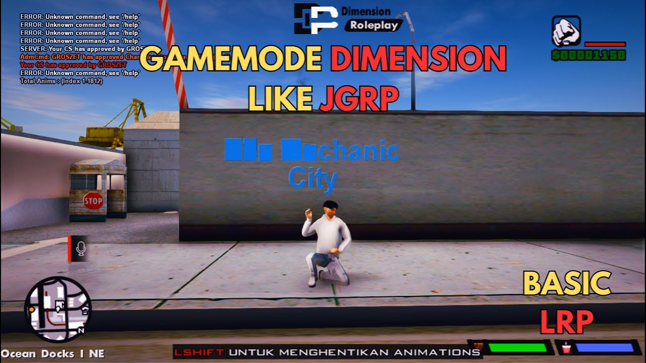 SHARE GAMEMODE DIMENSION ROLEPLAY | BASIC LRP LIKE JGRP | GTA SAMP