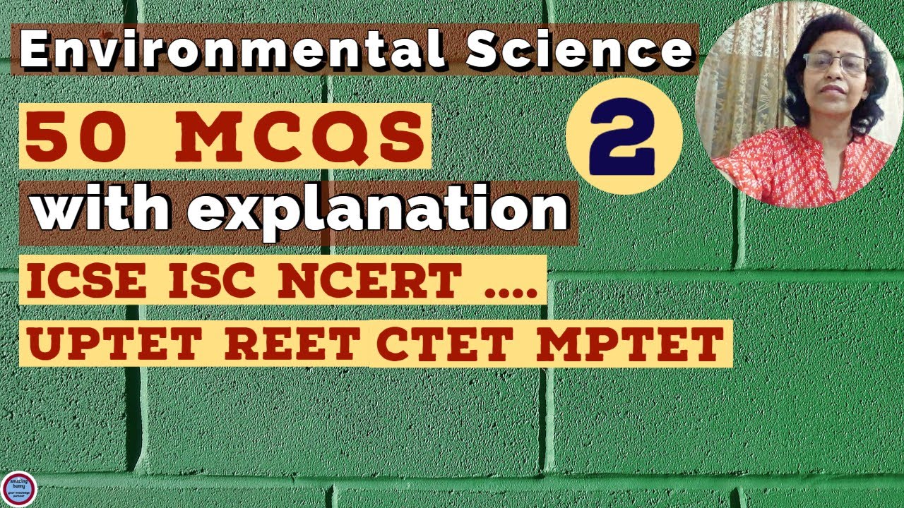50 MCQS | UPTET REET CTET MPTET | EVS MOST IMPORTANT MCQ