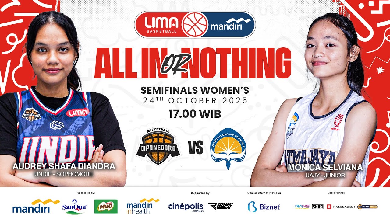 UNDIP vs UAJY | Semifinal Women's | Yogyakarta I Oct 24