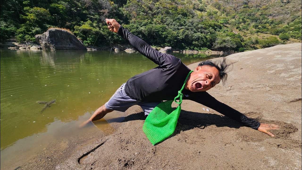 Mira lo que logro pescar Don jose