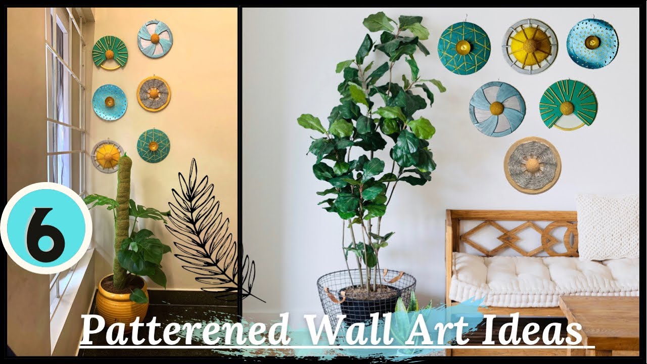 6 Unique Wall Decor Ideas To Decorate Your Plain Walls| GADAC DIY| Wall Hanging Craft Ideas