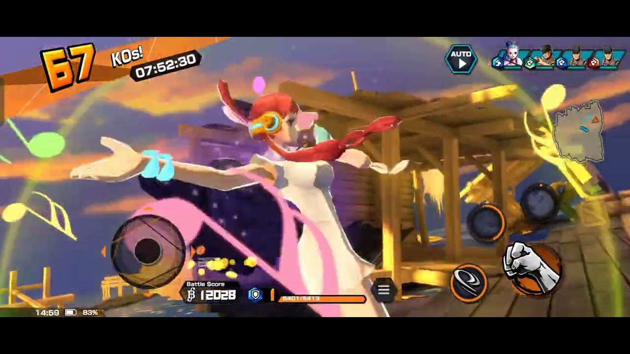 Singer of the New Genesis Uta Survival 100 Gameplay | One Piece Bounty Rush