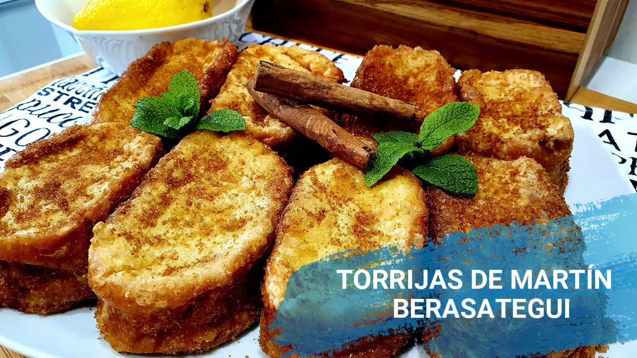 Torrijas de MARTÍN BERASATEGUI