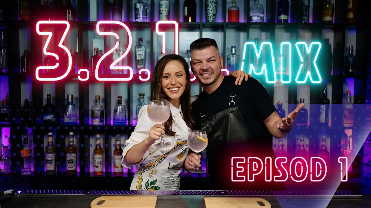 Cocktail cu Roxana Luca - Purple Gin Tonic - 3,2,1, MIX! ep.1 sez. 4