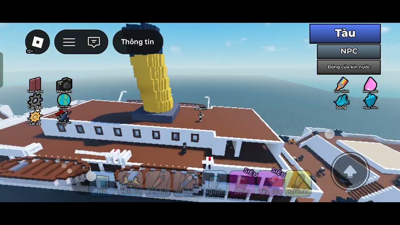 Tàu chìm rồi 😭