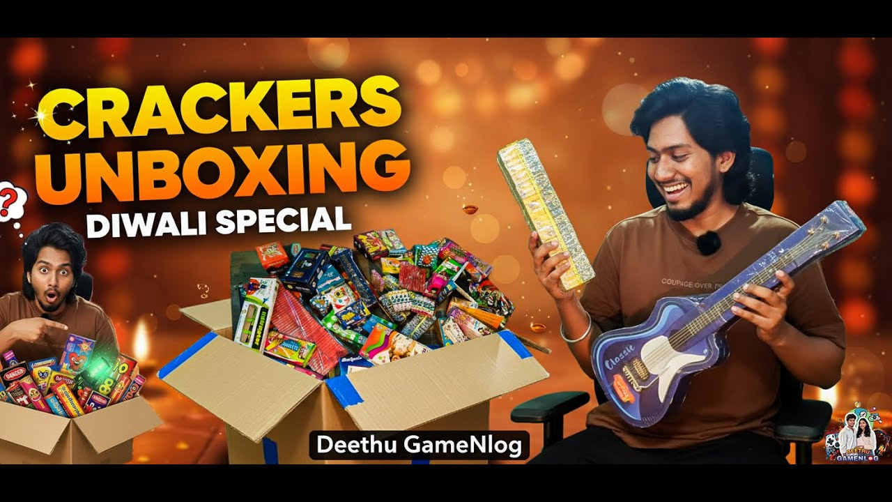 Diwali 2025 Crackers Unboxing 🔥🧨 │ Unboxing Tamil vlog │Diwali Special 🔥🧨