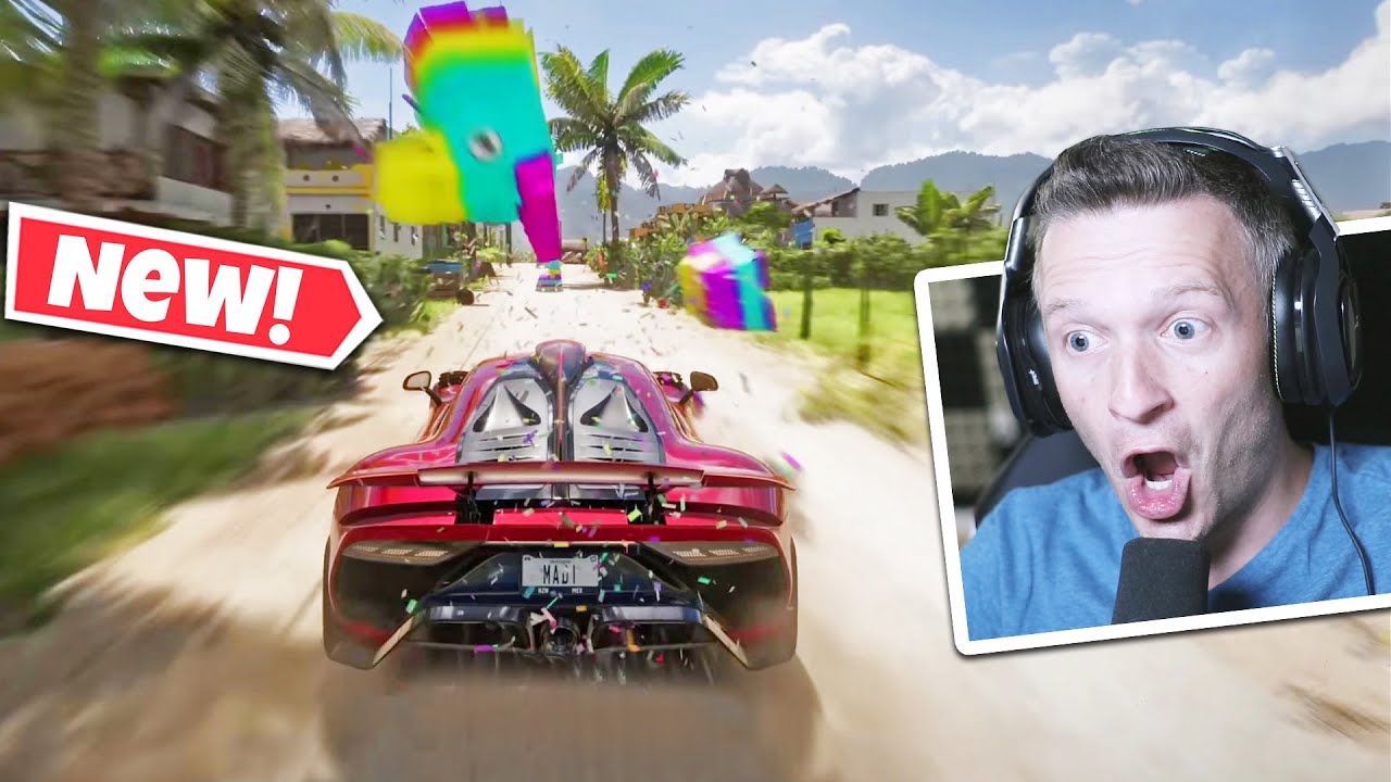 Reacting to Forza Horizon 5 NEW Game Modes!!