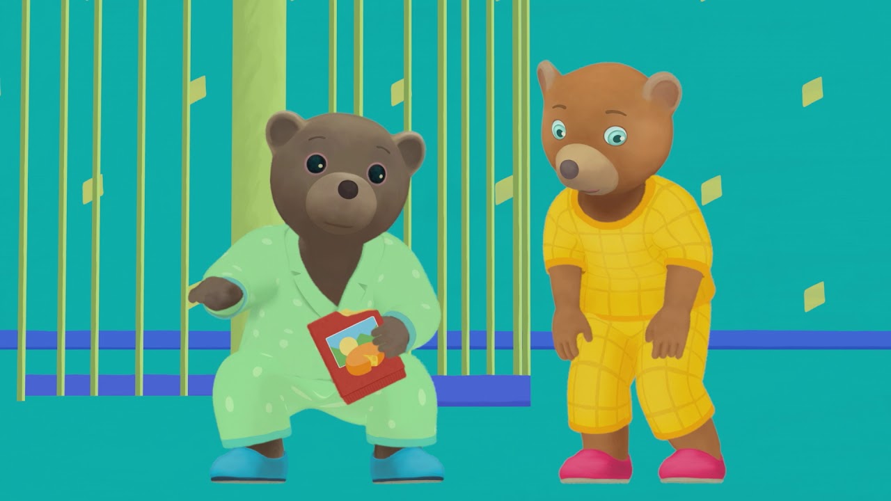 Petit Ours Brun 3D - La petite souris va passer