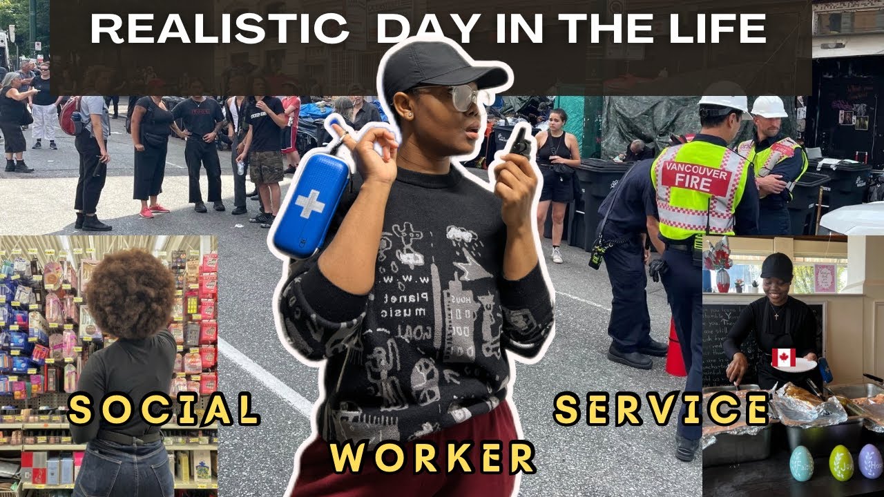 Day in the Life of a Social Service Worker | Living Alone in Canada