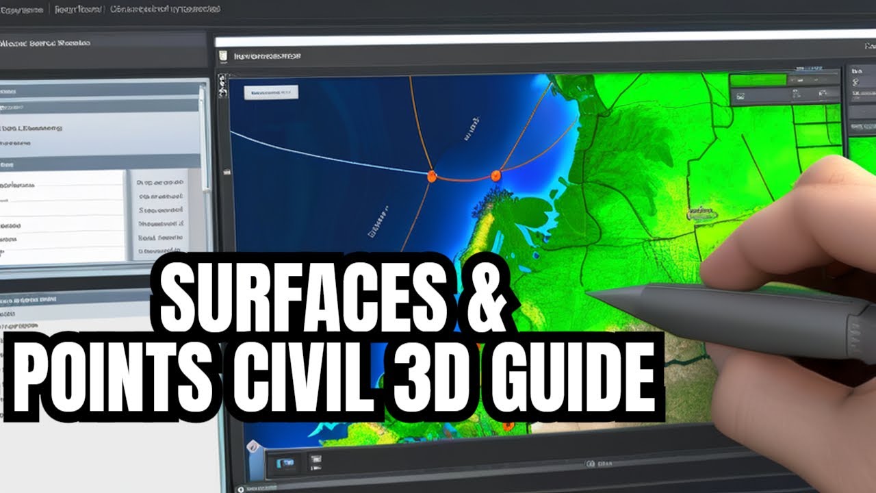 How to Import Points and Surfaces in Civil 3D (Tutorial)