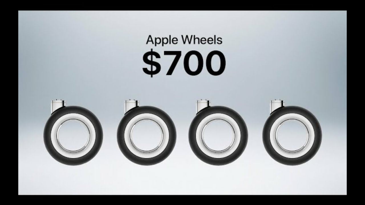 Apple mac pro wheel kit